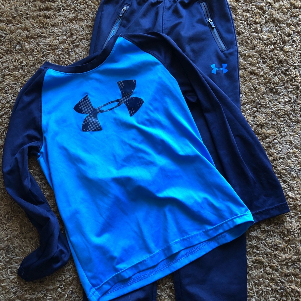 Boys 2pc Under Armour outfit